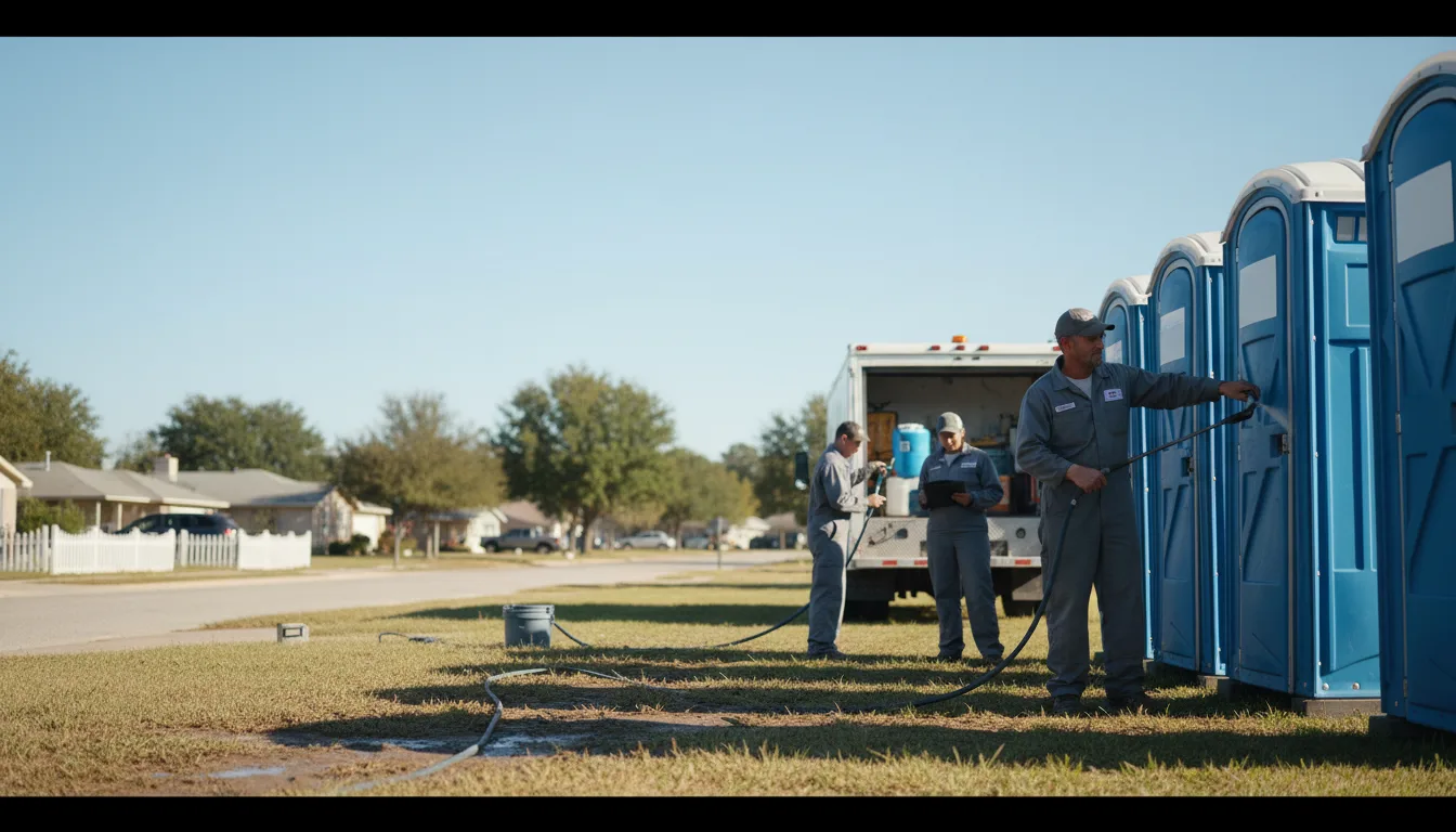 Long-Term Portable Toilet Rental in Clarksville, TN near me